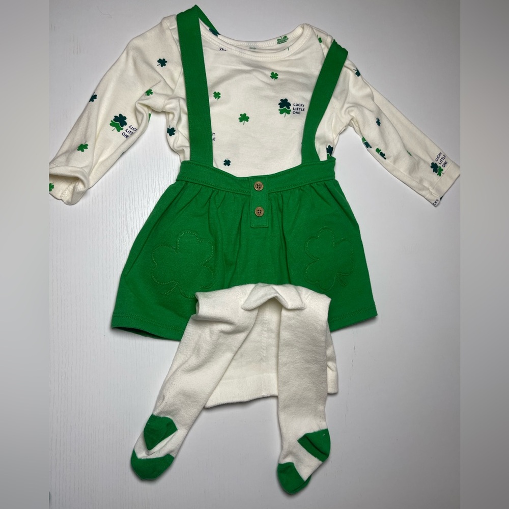 Carter's Shamrock Baby Outfit